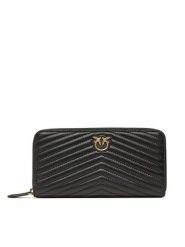 PINKO Portfel Ryder Zip Around PE 23 PCPL 100250 A0GK Czarny. Czarne portfele damskie Pinko, ze skóry. Za 899.99 zł.