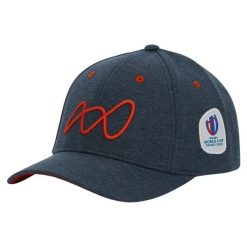 Czapka Macron RWC France 2023 Bordeaux. Niebieskie czapki damskie Macron, bez wzorów, z bawełny, eleganckie. Za 160.50 zł.