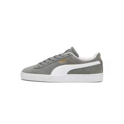 Buty sportowe Puma Suede Classic. Białe obuwie sportowe damskie Puma, bez wzorów, bez zapięcia, trekkingowe, Puma Suede. Za 416.50 zł.