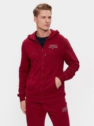 Tommy Hilfiger Bluza UM0UM03133 Czerwony Regular Fit. Czerwone bluzy męskie Tommy Hilfiger, m, bez wzorów, z syntetyku, bez ramiączek, bez kaptura. W wyprzedaży za 239.99 zł.