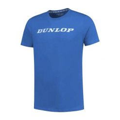 Koszulka sportowa męska Dunlop Essentials Tee. Niebieskie koszulki sportowe męskie Dunlop, m, bez wzorów, bez ramiączek, tenisowe. Za 79.99 zł.