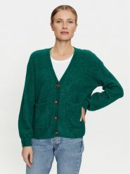 Cream Kardigan Merle 10610140 Zielony Relaxed Fit. Zielone kardigany damskie Cream, l, bez wzorów, z syntetyku, bez kołnierzyka. Za 199.99 zł.