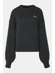 ROTATE Sweter 1133771745 Szary Oversize. Szare swetry nierozpinane damskie ROTATE, l, bez wzorów, z syntetyku, bez kołnierzyka, bez ramiączek. Za 509.99 zł.