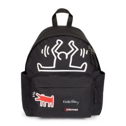 Plecak Dzienny Eastpak x Keith Haring Day Pak'r. Czarne plecaki męskie Eastpak, bez wzorów, z poliesteru, eleganckie. Za 258.50 zł.