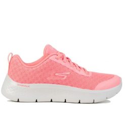 Buty damskie sportowe Skechers GO WALK FLEX VIVA. Brązowe obuwie sportowe damskie Skechers, bez wzorów, bez zapięcia, trekkingowe, Skechers Sport. W wyprzedaży za 219.00 zł.
