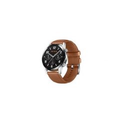 Smartwatch Huawei Watch GT 2 Leather Brown. Brązowe, cyfrowe krokomierze Huawei, bez wzorów, ze skóry. Za 969.00 zł.