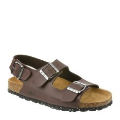 Cmp Sandały Eco Keidha 3Q91026-Q925. Brązowe sandały damskie CMP, bez wzorów, bez obcasa, bez zapięcia. Za 162.99 zł.