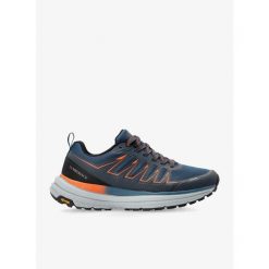 Buty turystyczne męskie Lumberjack Derulo. Niebieskie buty zimowe męskie Lumberjack, bez wzorów, bez obcasa, bez zapięcia. Za 349.98 zł.