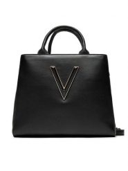 Valentino Torebka Coney VBS7QN02 Czarny. Czarne shopperki damskie Valentino, bez wzorów, ze skóry, bez dodatków. Za 339.99 zł.