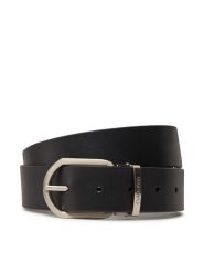 Calvin Klein Pasek Męski Adj Casual Round 35Mm K50K512838 Czarny. Czarne paski męskie Calvin Klein, ze skóry, casualowe. Za 169.99 zł.