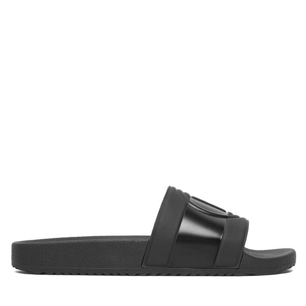 Klapki Bogner. Czarne klapki damskie Bogner, bez wzorów, bez obcasa, bez zapięcia. Za 339.99 zł.