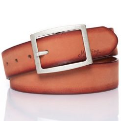 MUSTANG PASEK SKÓRZANY 40 mm SOPO-MUS057. Brązowe paski męskie Mustang, klasyczne. Za 69.99 zł.