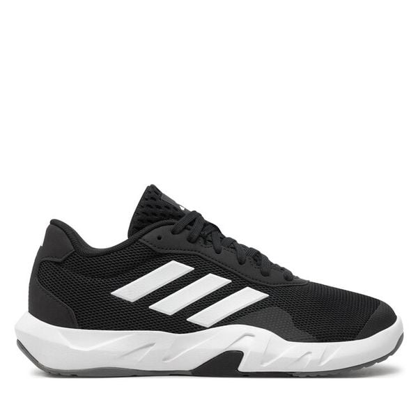 Buty na siłownię adidas. Czarne obuwie sportowe damskie Adidas, bez wzorów, bez zapięcia, na fitness i siłownię. Za 199.99 zł.