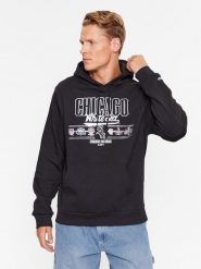 New Era Bluza Chicago White Sox MLB Team Graphic 60416315 Czarny Regular Fit. Czarne bluzy męskie New Era, m, bez wzorów, z bawełny, bez ramiączek, bez kaptura. Za 359.99 zł.