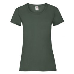 Koszulka Damska Valueweight. Zielone bluzki damskie fruit of the loom, xl, bez wzorów, sportowe, bez kołnierzyka, bez ramiączek. Za 35.99 zł.