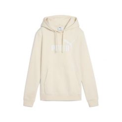 Bluza damska z kapturem Puma Essential No. 1 Logo Fleece. Białe bluzy damskie Puma, l, bez wzorów, z bawełny, bez ramiączek, z kapturem. Za 168.99 zł.