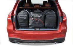 Torby Do Bagażnika Mercedes-Benz Glc 2015-2022 4Szt Kjust. Czarne torby podróżne damskie KJUST, bez wzorów, z kauczuku. Za 1,240.00 zł.