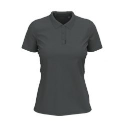 Damska Koszulka Polo Claire. Niebieskie koszulki sportowe damskie Stedman, xl, bez wzorów, bez ramiączek. Za 100.99 zł.