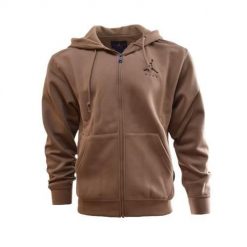 Bluza sportowa męska Nike Air Jordan. Brązowe bluzy sportowe męskie Nike, l, bez wzorów, z kapturem. Za 487.00 zł.