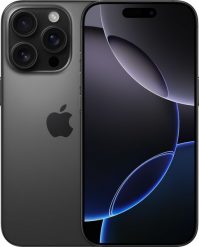 Smartfon Apple iPhone 16 Pro 256GB Black Titanium (MYNH3). Czarne smartfony Apple. Za 4,988.83 zł.