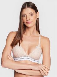 Guess Biustonosz braletka Belle O97C02 KBBT0 Beżowy. Brązowe biustonosze Guess, z aplikacjami, z syntetyku. Za 99.99 zł.