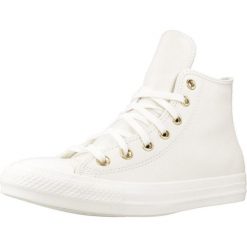 Buty CONVERSE CHUCK TAYLOR ALL STAR GOLD Biały. Białe obuwie trekkingowe damskie Converse, ze skóry, bez zapięcia. Za 590.00 zł.