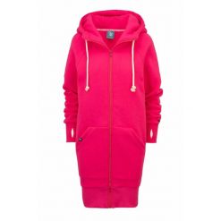 Bluza sportowa rozpinana z kapturem damska DEEP TRIP Luzak. Czerwone bluzy damskie DEEP TRIP, l, bez wzorów, z bawełny, sportowe, bez ramiączek, z kapturem. Za 389.00 zł.