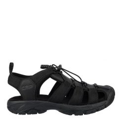 Sandały turystyczne męskie CMP Sahiph. Czarne sandały męskie CMP, na lato, bez wzorów, bez zapięcia. Za 299.99 zł.