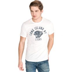 Jack & Jones Gavin Koszulka Biały. Białe t-shirty męskie Jack & Jones, l, bez wzorów, z bawełny, bez kołnierzyka, bez ramiączek. Za 78.95 zł.