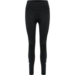 Damskie wysokie legginsy Hummel MT Grace. Szare legginsy damskie Hummel, bez wzorów, z materiału. W wyprzedaży za 226.50 zł.