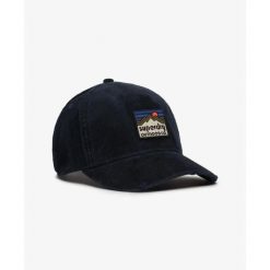 Damska czapka typu trucker Superdry. Niebieskie czapki damskie Superdry, bez wzorów. Za 148.20 zł.