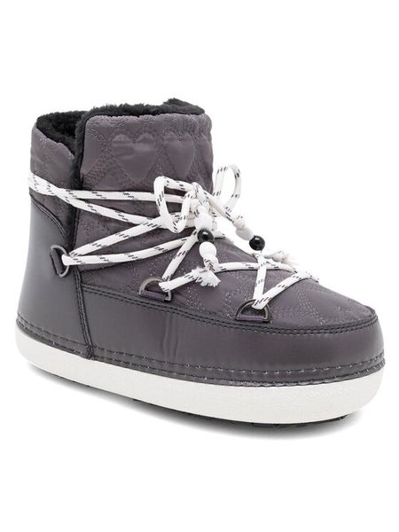 Jenny Fairy Śniegowce SOPHIA GH9091 Szary. Szare śniegowce damskie Jenny Fairy, z materiału, bez zapięcia. Za 119.99 zł.