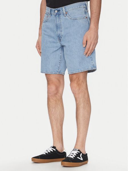 Levi's® Szorty jeansowe 468™ A8461-0015 Niebieski Loose Fit. Niebieskie szorty męskie bez wzorów, z bawełny. Za 319.99 zł.