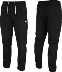 Puma Spodnie męskie Puma teamRISE Sideline Pants czarne 657327 03 M. Czarne spodnie sportowe męskie Puma, m, bez wzorów. Za 173.34 zł.