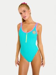 Banana Moon Strój kąpielowy Smak Popmix MFQ44 Turkusowy. Niebieskie stroje kąpielowe damskie Banana Moon, xl, bez wzorów, z syntetyku. Za 459.99 zł.