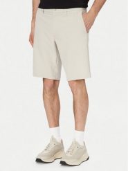 BOSS Szorty materiałowe S Commuter 10.5 Inch 50540337 Beżowy jasny Slim Fit. Brązowe szorty męskie Boss, bez wzorów, z materiału. Za 549.99 zł.