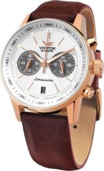 Zegarek Vostok Europe Zegarek męski Vostok Europe VK64-560B692 brązowy. Brązowe zegarki męskie Vostok Europe, bez wzorów. Za 1,580.00 zł.