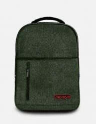 Plecak Givova City Army Green Zielony. Zielone plecaki męskie Givova, z aplikacjami, z materiału, biznesowe. Za 152.99 zł.