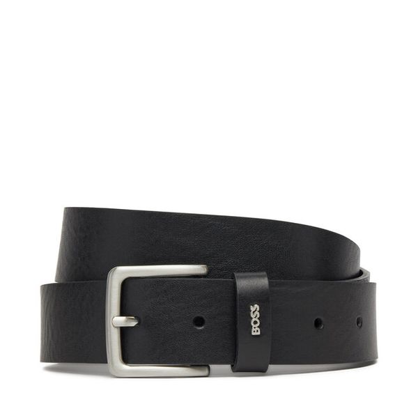 Pasek Męski BOSS. Czarne paski męskie Boss. Za 229.99 zł.