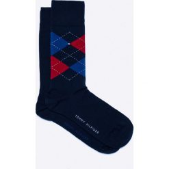 Tommy Hilfiger Sportswear - Skarpety (2-pak). Niebieskie skarpety męskie Tommy Hilfiger, bez wzorów, z bawełny. W wyprzedaży za 39.90 zł.