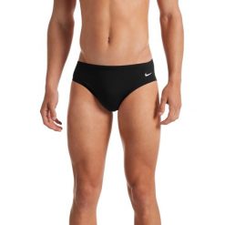 Slipy kąpielowe męskie Nike Hydrastrong Solid Brief. Czarne kąpielówki męskie Nike, m, bez wzorów. W wyprzedaży za 145.50 zł.