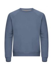 Clique Miami PRO Roundneck bluza z okrągłym dekoltem French terry – Steel Blue. Niebieskie bluzy damskie CLIQUE, xs, bez wzorów, z bawełny, bez ramiączek, bez kaptura. Za 189.24 zł.