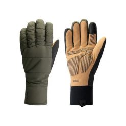Długie rękawice BBB Cycling PufferShield. Brązowe rękawiczki damskie BBB CYCLING, bez wzorów. Za 318.50 zł.