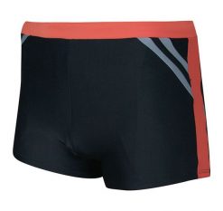 Bokserki Czarno-Pomarańczowe Kąpielowe, Kąpielówki, Plażowe, na Basen, do Pływania -DELFINOS. Brązowe kąpielówki męskie Delfinos, s, bez wzorów, z elastanu. Za 29.00 zł.