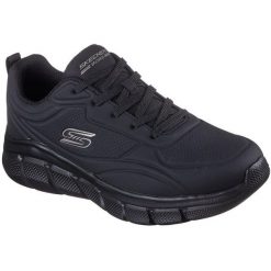 Buty sportowe męskie Skechers Bobs B Flex Arctic Edge. Czarne buty sportowe męskie Skechers, bez wzorów, bez zapięcia. Za 390.00 zł.