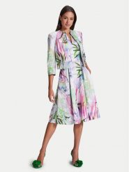 Swing Marynarka 4AG00800 Kolorowy Regular Fit. Marynarki i żakiety damskie Swing, bez wzorów, z syntetyku, bez kołnierzyka, bez ramiączek. Za 279.99 zł.