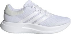 Adidas Buty damskie adidas Treadmove białe HQ9364 39 1/3. Białe obuwie sportowe damskie Adidas, bez wzorów, bez zapięcia. Za 236.51 zł.