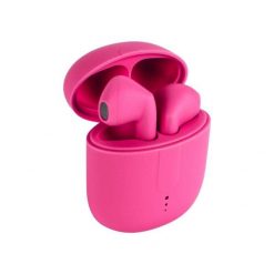 TelForceone Setty Bluetooth earphones TWS with a charging case STWS-16 pink. Różowe słuchawki bezprzewodowe Setty. Za 118.07 zł.