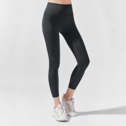 Legginsy myga Yula High-Waisted 7/8 - Black - XS. Czarne legginsy damskie MYGA, bez wzorów. Za 199.99 zł.