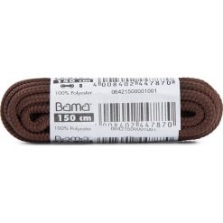 Sznurówki do obuwia BAMA - OC150 Brown 033. Brązowe piżamy męskie Bama, bez wzorów, z materiału, bez kołnierzyka, bez ramiączek. Za 4.99 zł.